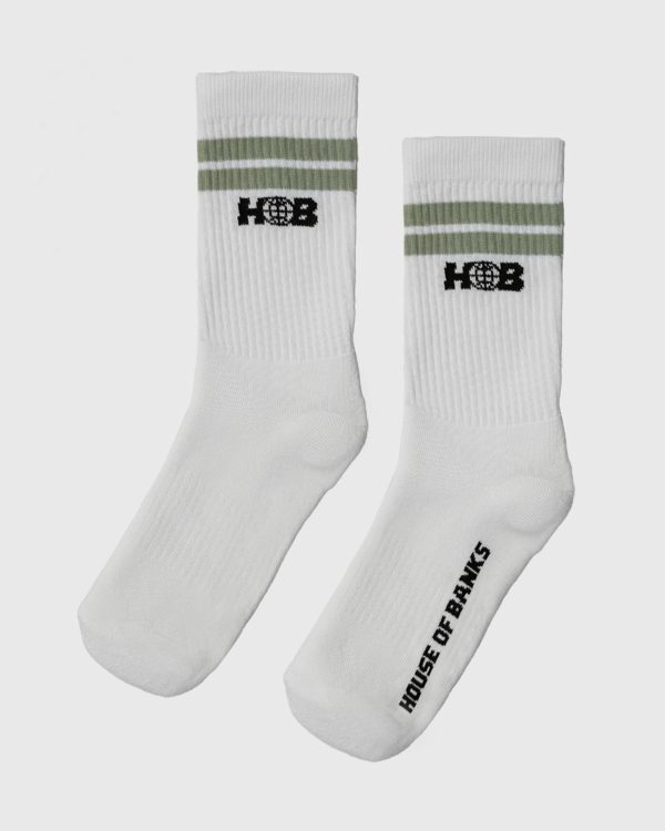 LOGO SOCKS (olive)