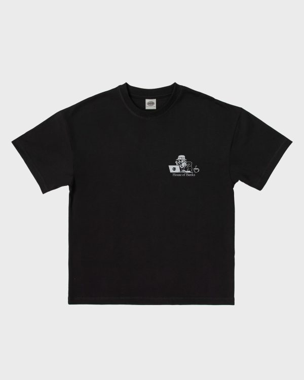 HANGOVER TEE BLACK (loose fit) - obrazek 4