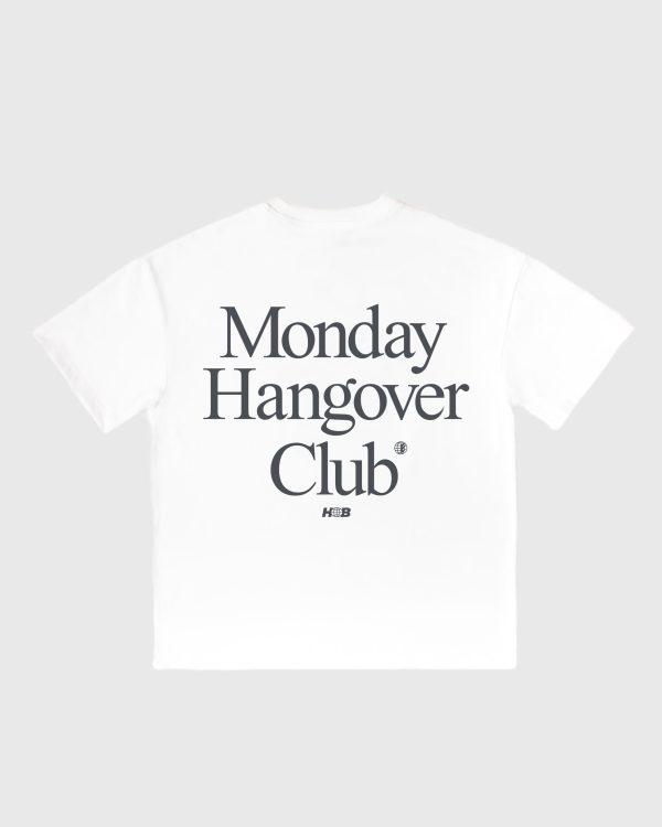 HANGOVER TEE WHITE (loose fit)