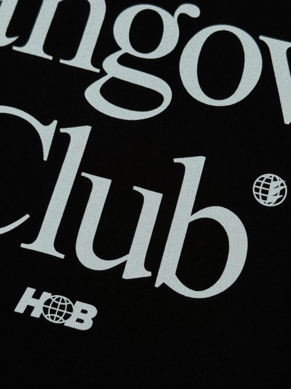 HANGOVER TEE BLACK (loose fit) - obrazek 5