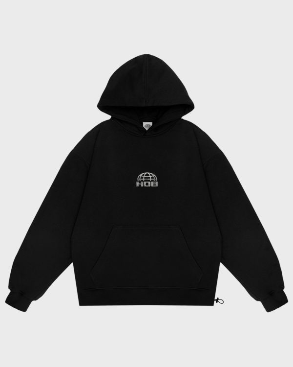 STONE GLOBE HOODIE (loose fit) - Image 3