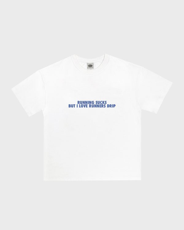 RUNNING SUCKS TEE (loose fit)