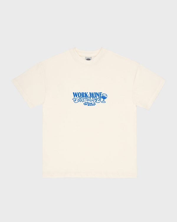 WORK WINE BALANCE TEE (loose fit)